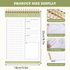 2 Pack To Do List Notepad, Undated Daily Planner Notebook