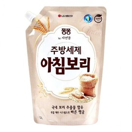 Pongpong Morning Barley Dish Soap Refill 1.2L 2ea