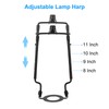 PATIKIL 8 9 10 11 Inch Lamp Harp Kit with