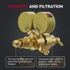 ARCCAPTAIN Argon CO2 Regulators Gauges Gas Welding, Regulator for MIG