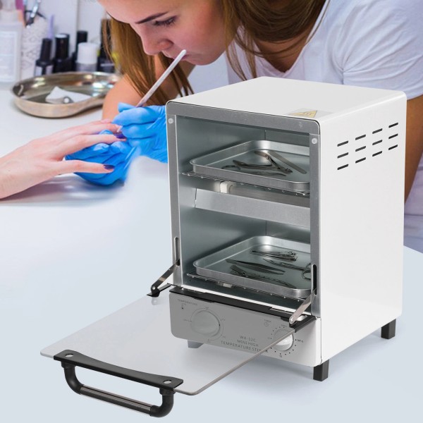 OCASAMI High-Temperature Sterilizer Nail Tools Sterilizer Tabletop Sterilizer Machine US