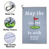 Funny Golf Towel Golf Accessories for Men Golf Towel with