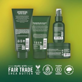 Shea Moisture Complete Beard Kit All Natural Ingredients Maracuja Oil Butter Balm Conditioning Wash Detangler