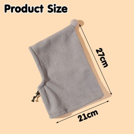 HDGSAFD Pack of 2 Pet Hoods, Pet Ear Protection Hats, Warm Pet Hats, Pet Supplies, Pet Autumn and Winter Hats