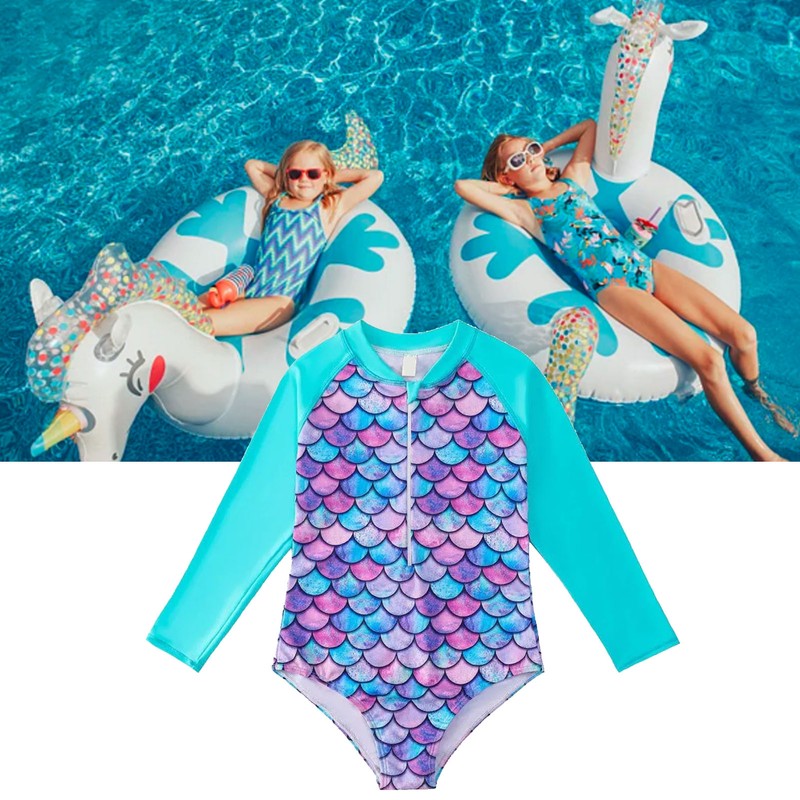 Children Swimsuit Comfortable Elastic Swim Bath Swimming Suit 1 Piece