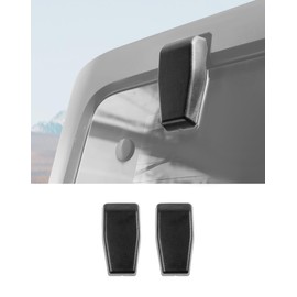 2PCS Black Rear Window Hinge Cover Liftgate Glass Hinge Cover Left Hinge Covers Trim fit for Jeep Wrangler JK JKU 2007-2018 (Right & Left)