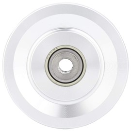 Demeras Fitness Pulley Aluminium Alloy Home Gym Attachments Strength Training Pulley for Lat Pull Downs,Bicep Curl,Triceps Extensions (115mm)