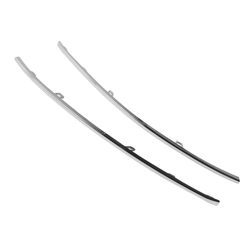 1 Pair Front Bumper Grille Chrome Trim 5E0853768 Left Right