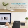 Laptop Sleeve Case PU Leather for OS Laptop 13 Vertical