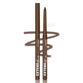 Brown Gel Glitter Eyeliner Pencil, Metallic Waterproof Smudge-Proof Creamy Retractable Smooth Eye Liner pencil, Hypoallergenic Long Lasting Eyeliner Brightener Pen Crayon Eye Makeup Gift for Women#09