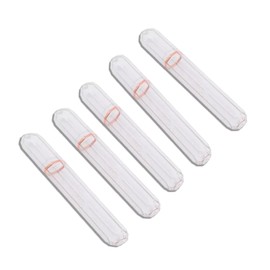 YCYUYUFUNS Cigar Tubes for Travel, Acrylic Single Cigar Case Air Tight Crush-Proof Storage Tubes, Keep Cigars Clean and Fresh
