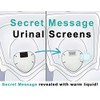 Secret Message Urinal Screen "Don't Drink and Drive" (10-Pack)