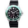 Casio MDV-106 Series Diver Watch, Men's, Overseas Model, Green Bezel