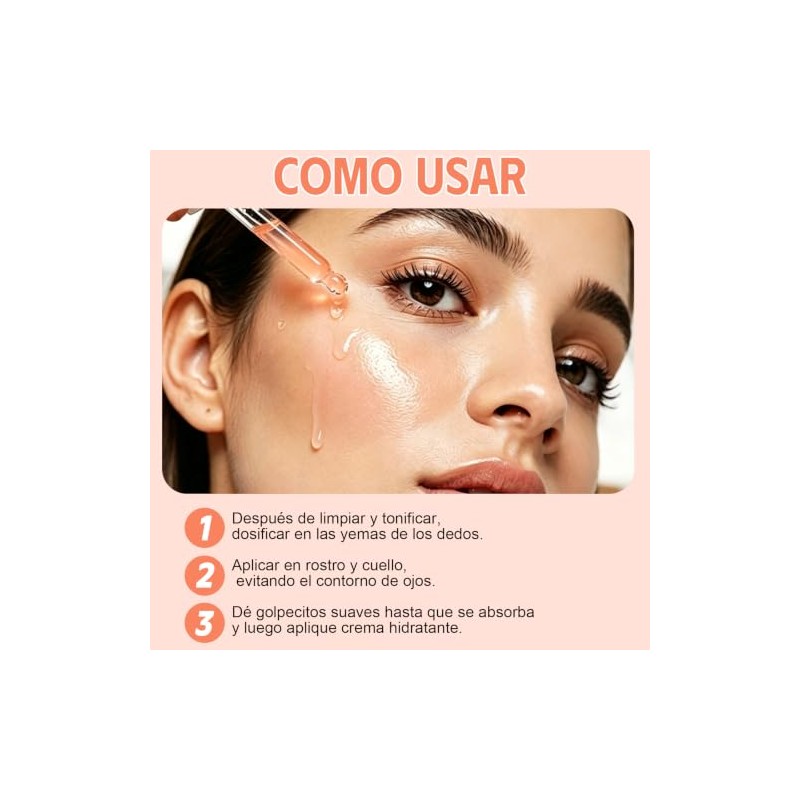 Suero Facial de Péptido de PDRN Salmón 50ML, Skin Restoration