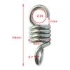 HOMPER 2 Pieces Hammock Spring, Hardened Galvanized Steel Extension Spring
