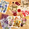 CONVELIFE Dried Flowers for Resin, 103pcs Natural Flowers and Leaves