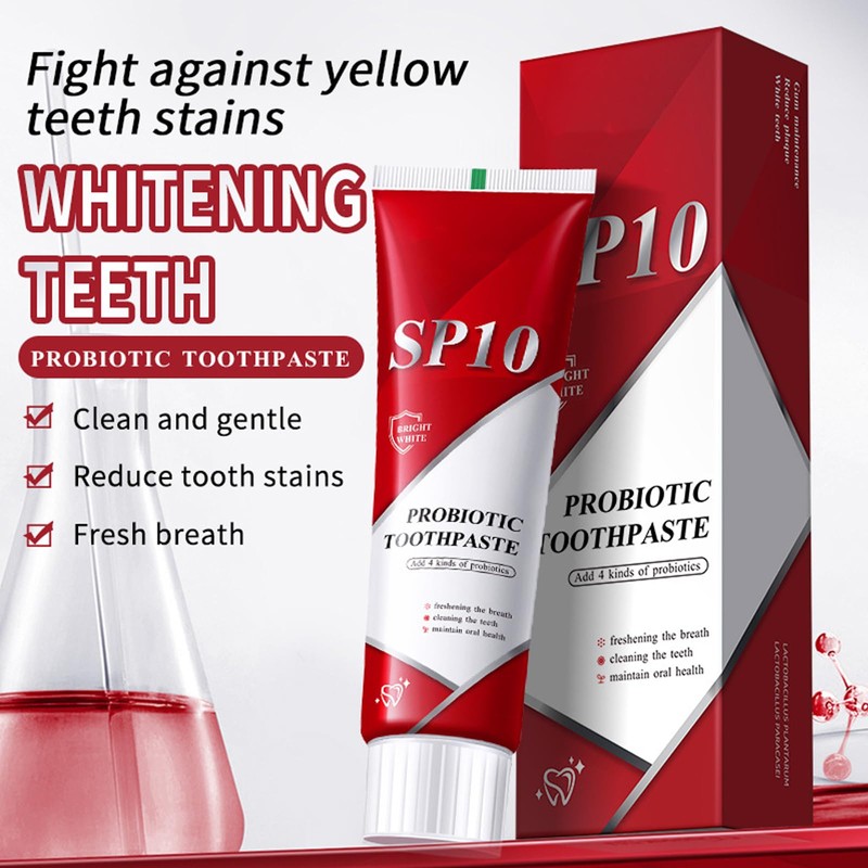 Sp10 Probiotic Toothpaste, 2pcs 100g Sp-10 Toothpaste, Sp 10 Ultra