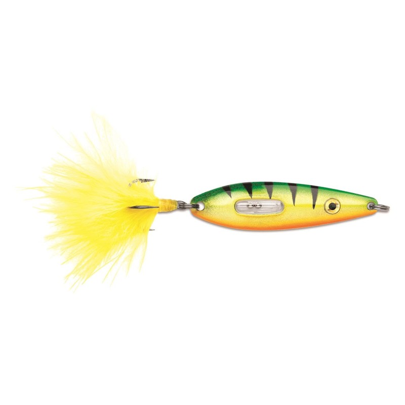 Rattling Roach Spoon 1/32 oz Glow Hot Perch