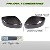 GaofeiLTF Mirror Cap Covers Fits for 2008-2015 Infiniti G37 G25