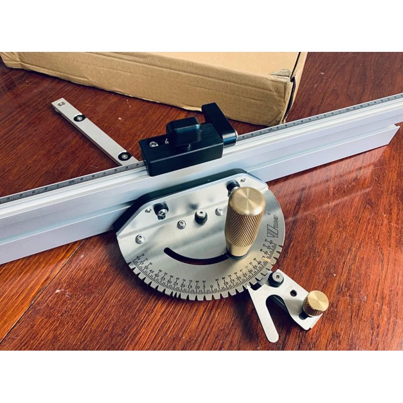 JCFANTS Table Saw Miter Gauge, Aluminum Alloy Miter Bar, 27