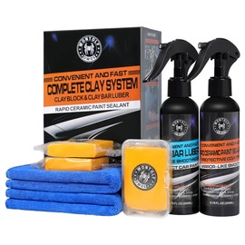Wontolf Heavy Duty Car Clay Bar Auto Detailing Clay Luber Synthetic Lubricant Kit - Ceramic Coating Spray Ceramic Coating for Car - Maximum Gloss & Unsurpassed Slickness