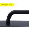 GINZER Push Pull Door Handle Set, Aluminum Alloy Push Pull