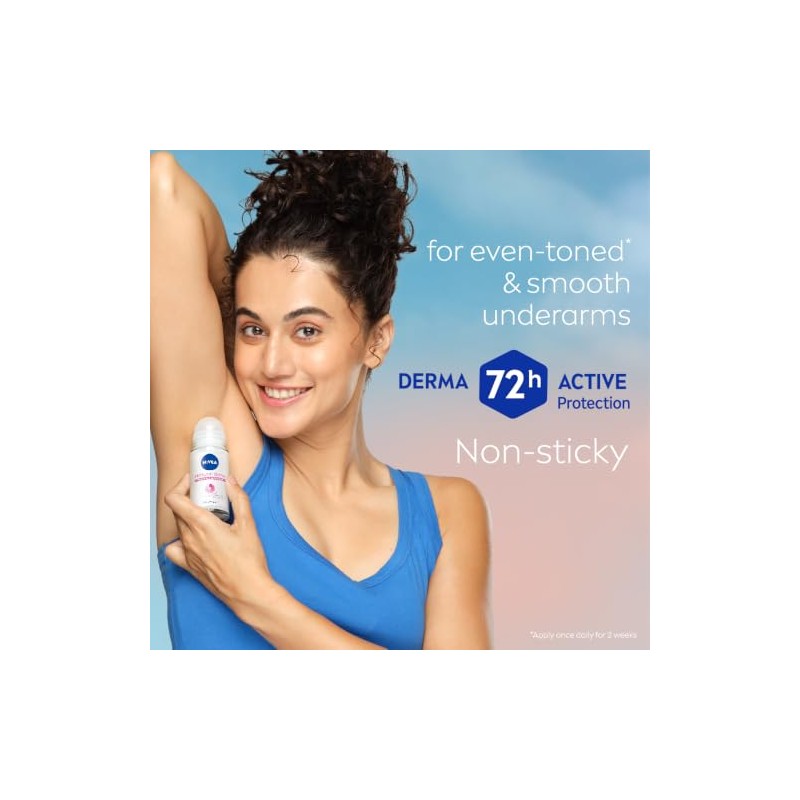 Nivea Whitening Smooth Skin Roll On, 50ml