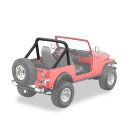 Bestop 8000701 Black Sport Bar Cover for 1980-2016 CJ5, CJ7 & Wrangler