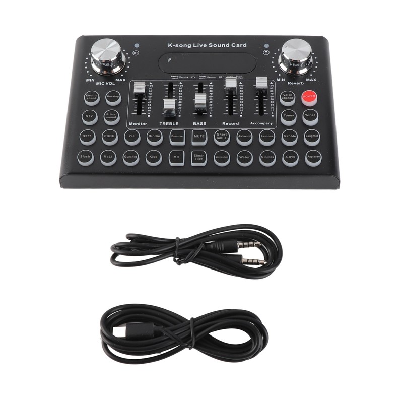 Sound Mixer Compact 820mah 18pcs Special Effect Buttons 5pcs Sound