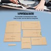 9Pcs Backpack Acrylic Template Transparent Lightweight Acrylic Template for DIY