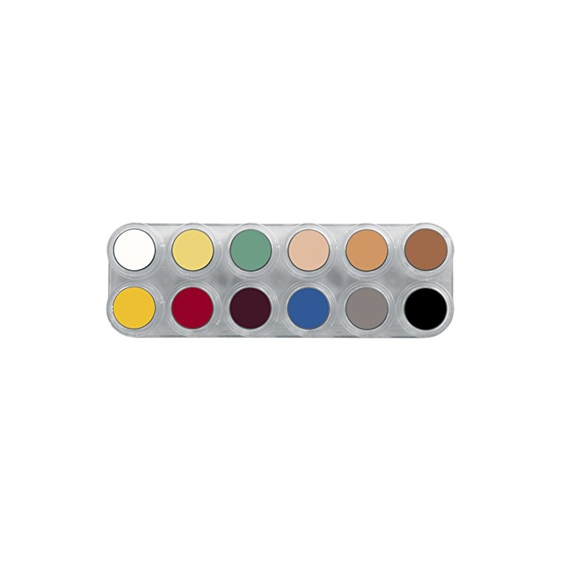Cream Makeup Palette L with 12 Colours