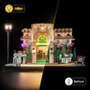 YEABRICKS LED Light for 10362 Icons French Café Building Blocks