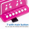 Button Accordion,Horse 10 Keys Control Accordion Musical Instruments for Beginners
