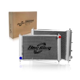 ZING KING CU2139 All Aluminum Radiator 3-Row Race Radiator Compatible with FORD MUSTANG GT/SVT/BASE 1997 1998 1999 2000 2001 2002 2003 2004 4.6L 5.4L V8