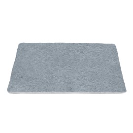 TTLOJ Rectangle Rug for Play Tent, Decorative Area Rug, Fluffy Soft Mat Pad for Kids' Playhouse, Nursery, Children's Room Decor, Dormitory Velvet 50.5" Lx38.5" W Gray
