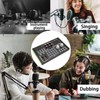 Sound Mixer Multi Sound Effects Noise Reduction Colorful Lights DJ18