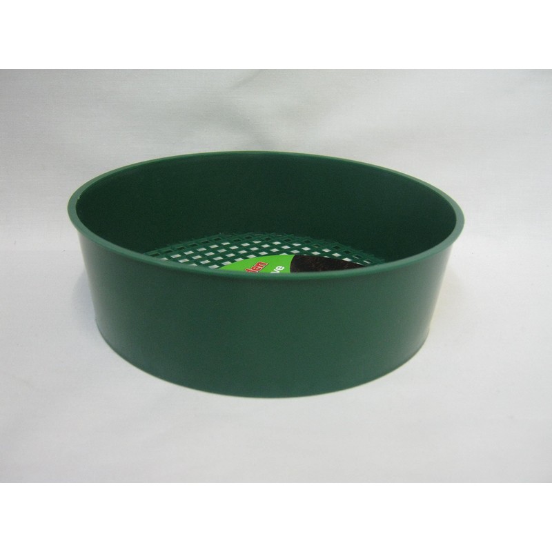 New Supagarden Small Green Plastic Potting Sieve SGS815