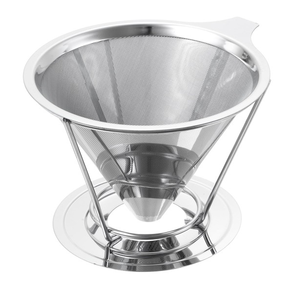 uxcell Pour Over Coffee Dripper, 600 Mesh 124mm Diameter Reusable