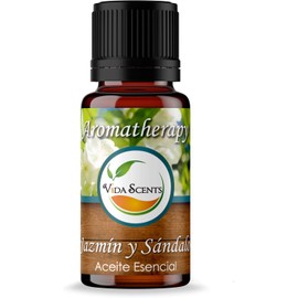 VIDA SCENTS | Aceite Esencial De 10ml 100% Puro Y Natural | Sándalo y Jazmín