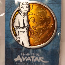 Nickelodeon Avatar The Last Airbender Aang Zuko Collectible Portrait Enamel Pins Set of 2