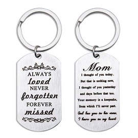 Memorial Gifts for Loss of Mom Sympathy Gifts for Brother Sister Mother Keychain Bereavement Gifts for Best Friend Coworker Remembrance Gifts for Son Daughter Grieving Gift for Loss of Loved One