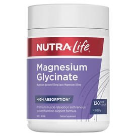 Nutra-Life Buy Nutra Life Magnesium Glycinate 120 Capsules Online