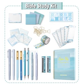 Mr. Pen- Bible Journaling Kit for Women, Ocean Breeze, Bible Highlighters and Pens No Bleed, Bible Journaling Supplies