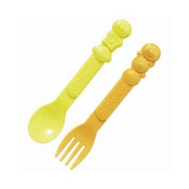 Bandai 2353751 Anpanman Party Spoon & Fork, 3 Pieces each, Made in Japan