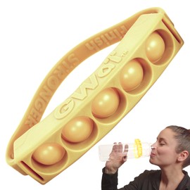 GWaT Water Tracker for Eco-Enthusiasts, Goes Everywhere, BPA-Free (Ivory)