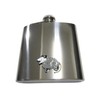 Happy Opossum Possum 6 Oz. Stainless Steel Flask