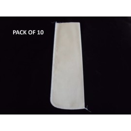 Unbranded 10 PACK OF 2# CLOTH SAUSAGE CASINGS/BAGS - BOLOGNA - SUMMER SAUSAGE (5" X 15")