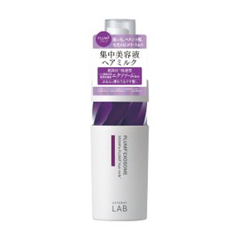 unlabel EX Bounce Hair Milk, Exosome, Non-Rinsing Treatment, Hair Care, Moonlit Lavender Scent, Moisturizing, Lustrous Hair, Wavy, 4.2 fl oz (120 ml)