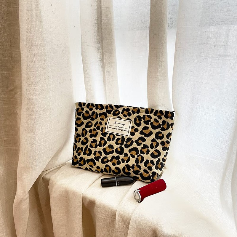 znmeny Women's Makeup Pouch, Cosmetic Pouch, Large Capacity, Cute, Stylish,