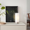 Lightbox Table Lamp with Matt White Glass Shade & Rocker
